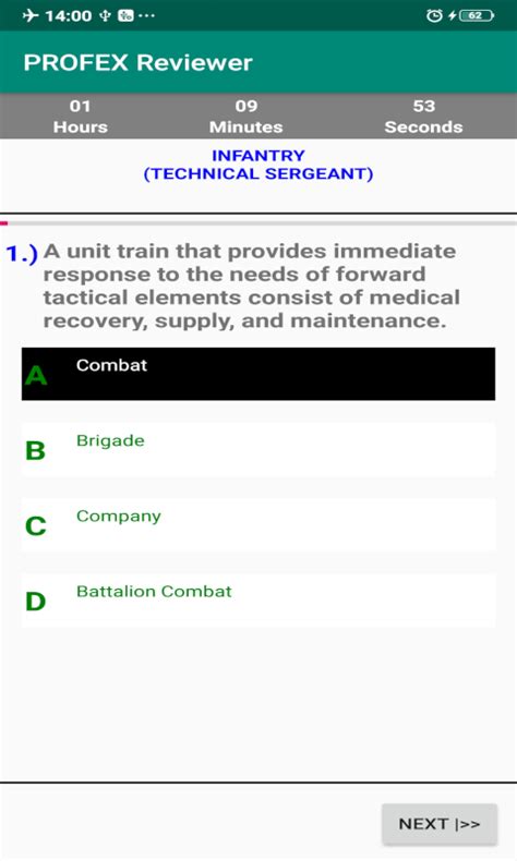 PA Profex EXAM .